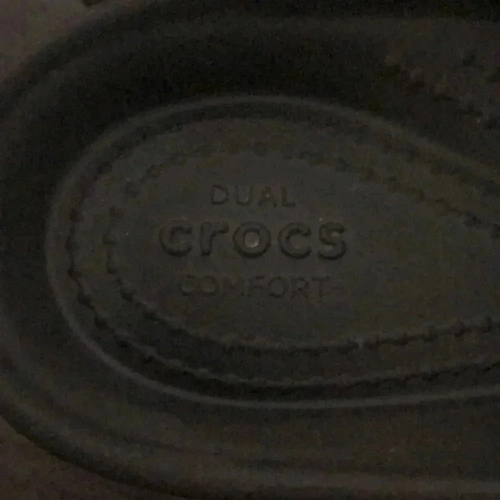 CROCS Women's Sarah Suede Buckle Slip on Mules Clogs  heels Brown Women … - Picture 6 of 10